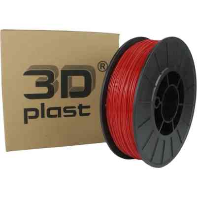 Пластик для 3D-принтера 3Dplast PETG 1.75мм, 0.85кг, red (3DPTG17508RD) Вінниця