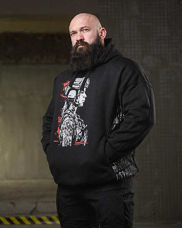 Тепла худі ghetto warrior НП4873 Київ - фото 3