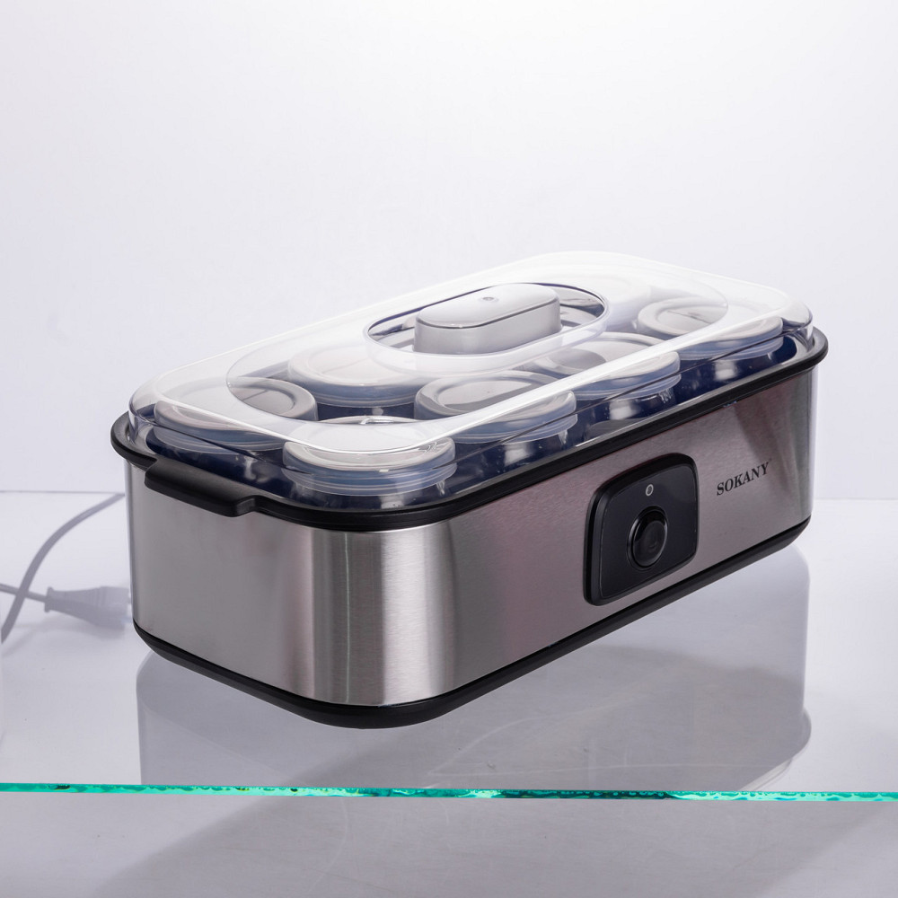 Йогуртница электрическая на 8 баночек по 180 (мл) 20 Вт SK-08109 Киев - изображение 2