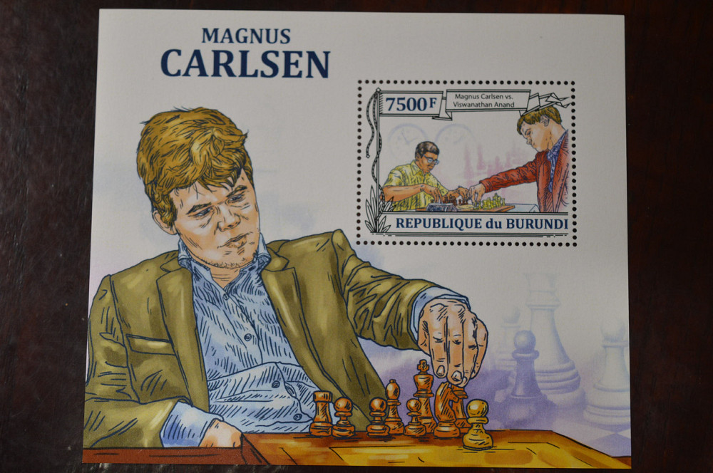 Бурунді. Марки. Блок. (А-39) Полтава - фото 1