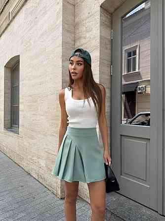 Женская базовая юбка костюмный креп Фисташковый, 42/44 Одесса