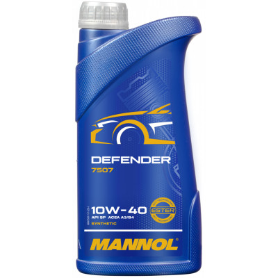 Моторна олива Mannol DEFENDER 1л 10W-40 (MN7507-1) Вінниця - фото 1