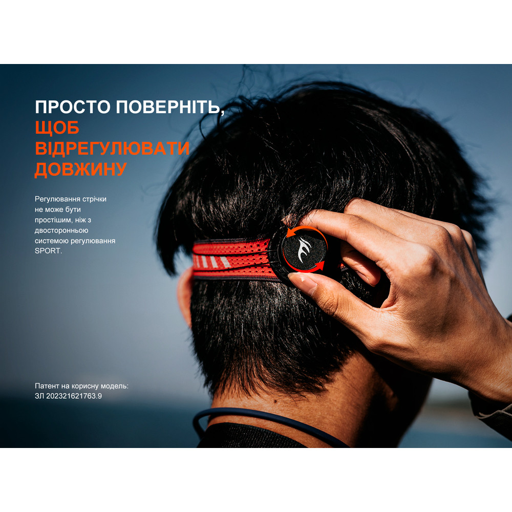 Ліхтар налобний Fenix HL18R-T V2.0 чорний Київ - фото 16