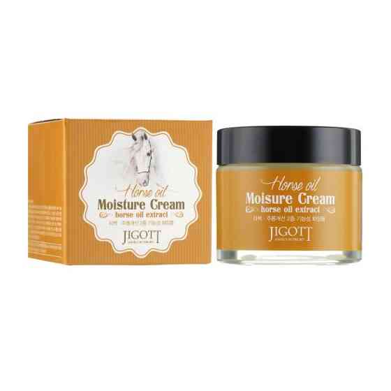 Крем для лица Лошадиный жир HORSE OIL Moisture Cream Jigott 70 мл Киев