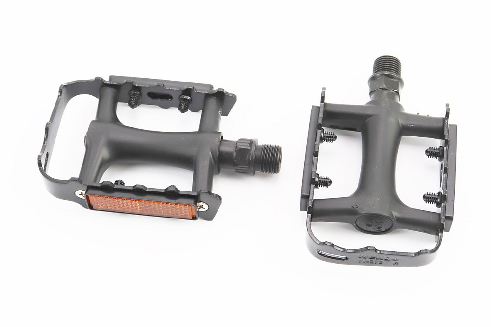 Педалі MTB 9/16" (101x70x24mm) пластико-алюмінієві, чорні VM273DU Київ - фото 1