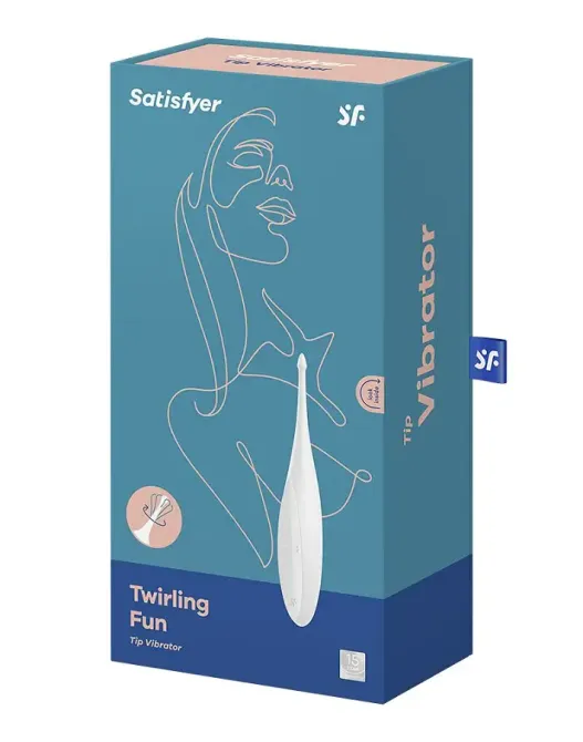 Вібратор для клітора Satisfyer Twirling Fun White Львов - изображение 4