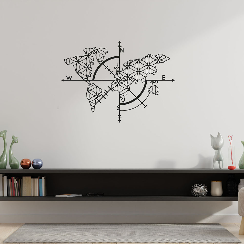 Map of Life – Деревянная картана стену Киев - изображение 1