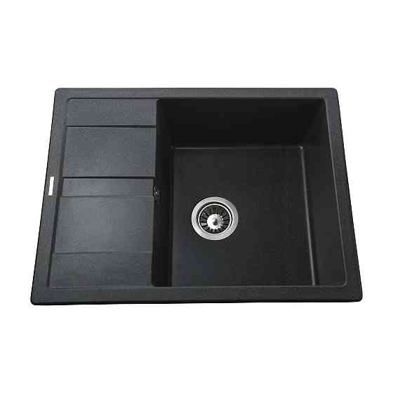 Гранитная мойка Globus Lux ONE графит 650х500мм-А0001 (000002983) Киев