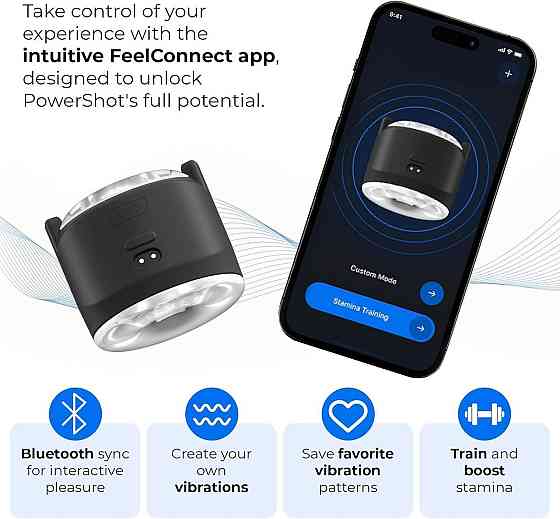 Мастурбатор KIIROO PowerShot Sex Aura Київ