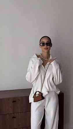 Жіночий елегантний костюм з ангорового рубчика Одеса