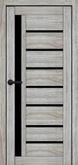 Двері міжкімнатні Порталіно PL-01 Санома гріджо BLK Київ - фото 1