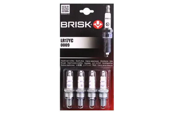 Свічки Brisk Super ГАЗ-3302 блістер (405, 406, 409 дв ключ на 21, зазор 0,5, довга спідниця) Вінниця