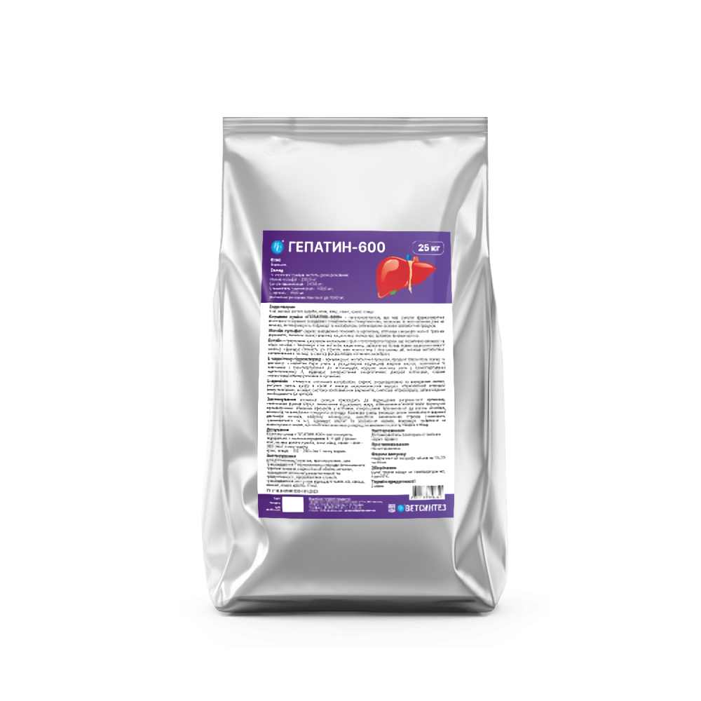 Суміш кормова Гепатин 600, 1 кг Ветсинтез Вінниця - фото 1