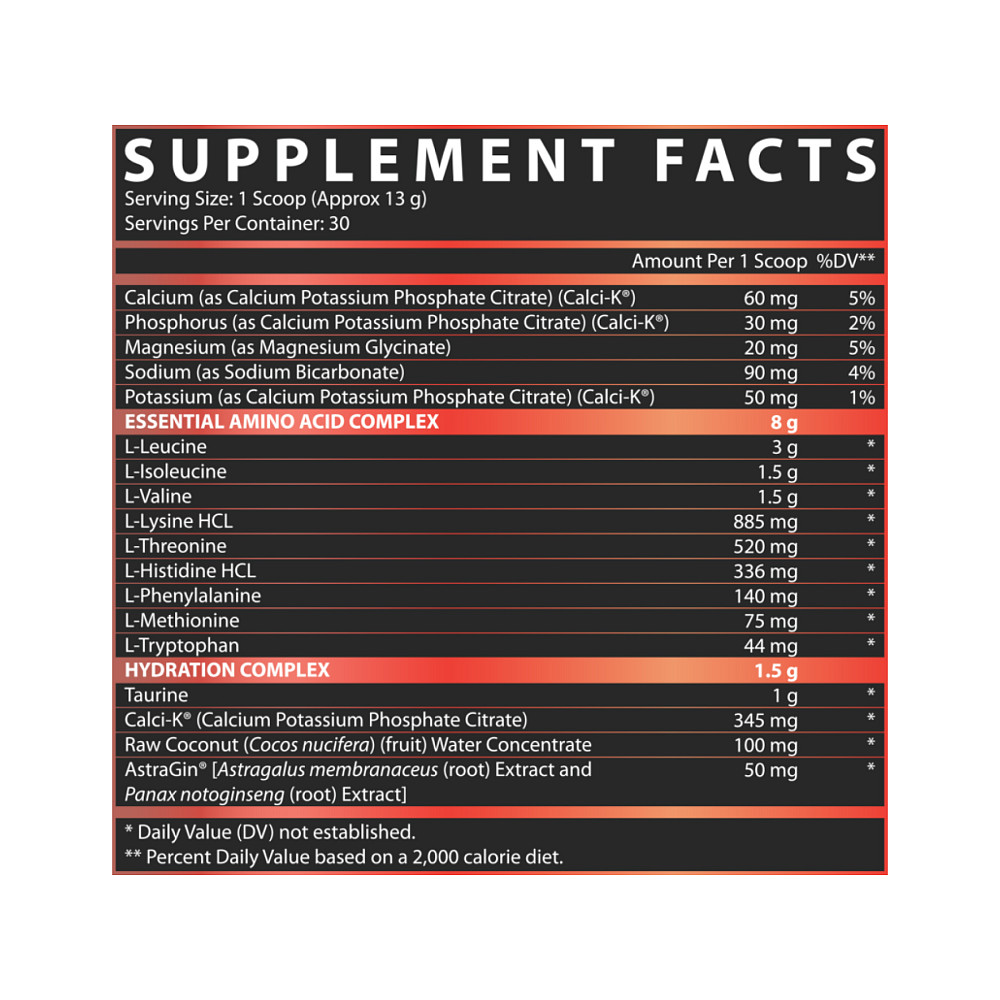 EAA Hydration - 30srv It's Mango Time Луцьк - фото 2