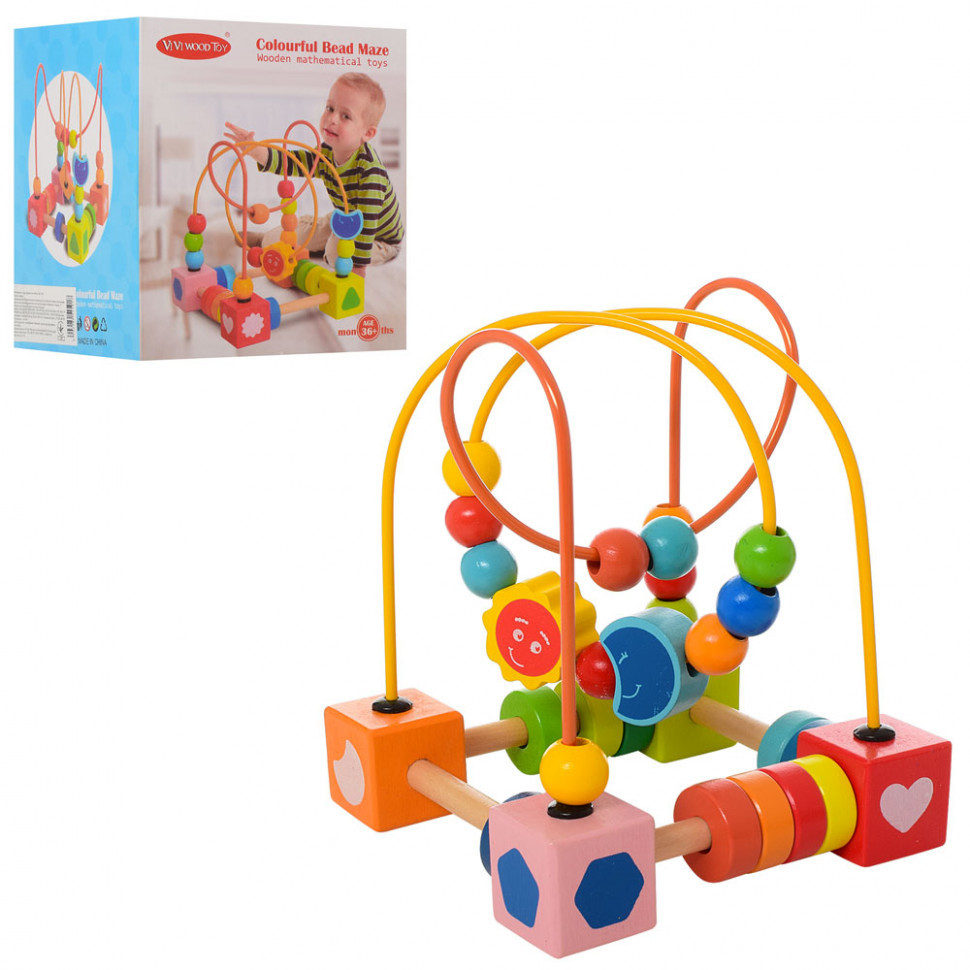 Развивающая игрушка Лабиринт MD 1242 деревянная Винница - изображение 1