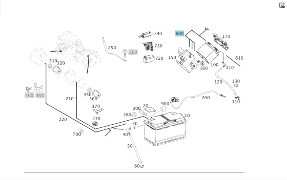 Mercedes-Benz  A2465406507 Джгут проводів допоміжного АКБ CLA Shooting Brake X117 CLA C117 GLA X156 A-class W176 B-class W242 B-class W246 Одесса