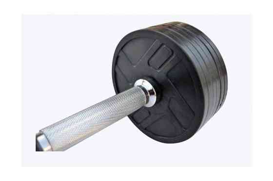 Диск обрезиненный 1.25 кг на гриф 25 мм Гантели, гири, штанги и диски металлический Киев