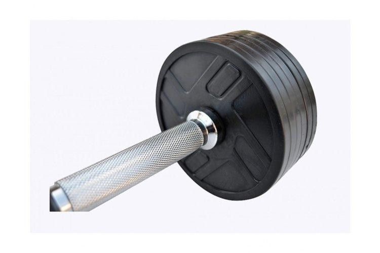 Диск прогумований 1.25 кг на гриф 25 мм Гантелі, гирі, штанги і диски металевий Київ - фото 4