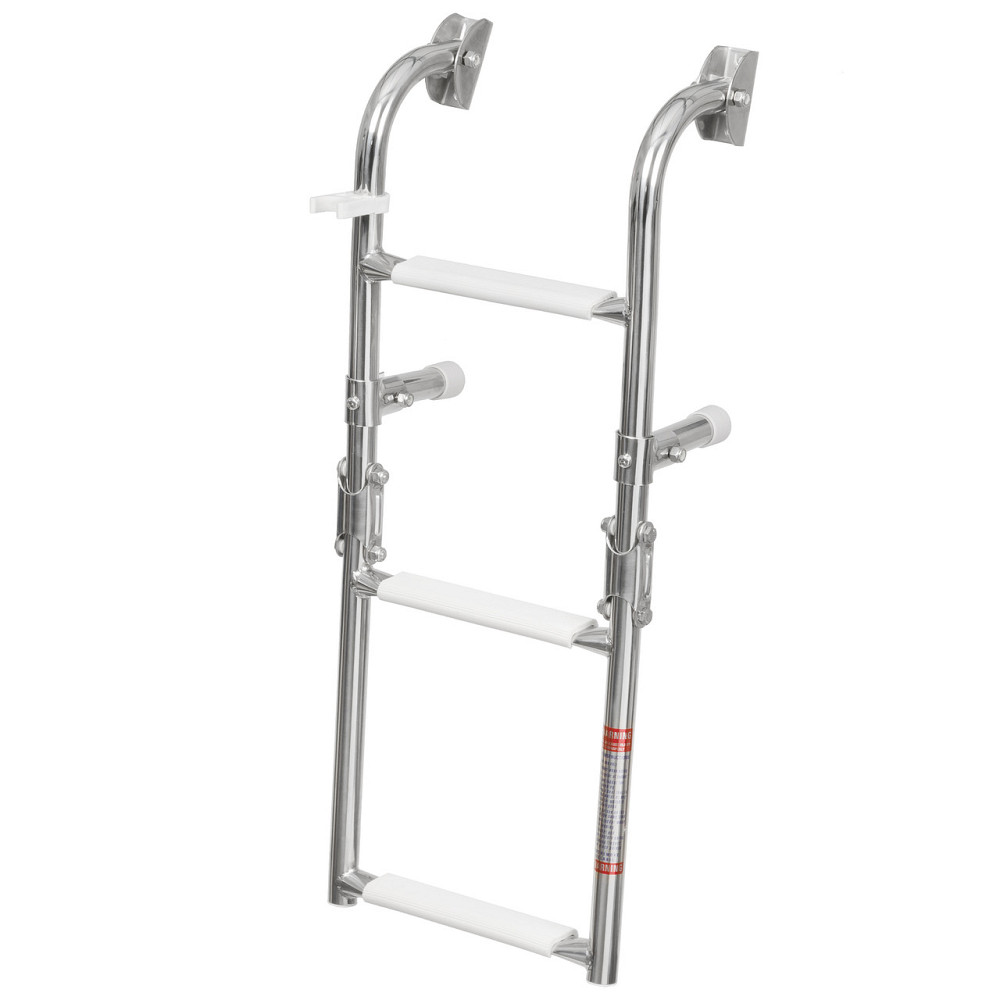 Драбина 1103030 1+2 складана неірж Київ - фото 1