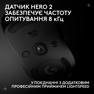 Мышка Logitech G Pro 2 Lightspeed Wireless Black (910-007295) Винница - изображение 4