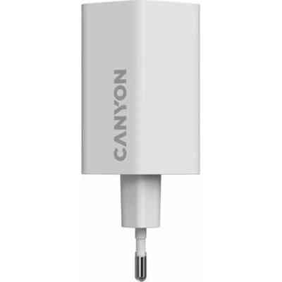 Зарядний пристрій Canyon HEXAGON 65 GaN 65W 2xPD 1xQC EU White (CND-CHAHEX65W) Вінниця