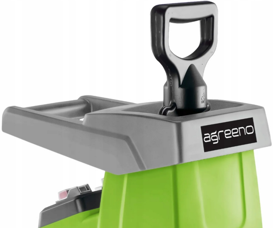 Подрібнювач гілок електричний 3500Вт 60л AGREENO (Польща) Київ - фото 4