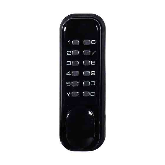 Замок механічний кодовий Trinix TRL-6102MPW Black (64-00029) Київ