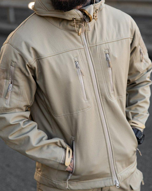 Міська тактична куртка MAXIMUS софтшел coyot ПП7989 Одеса - фото 4