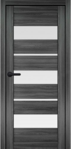 Дверь межкомнатная Порталино PL-05 санома пепельная сатин Киев - изображение 1