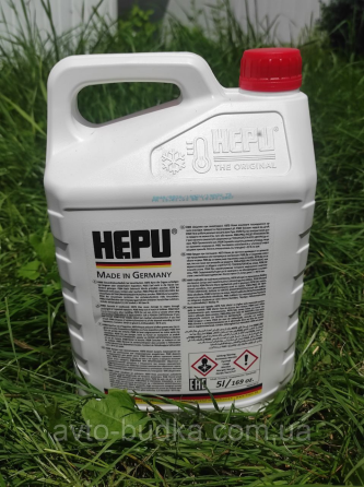 Антифриз концентрат (червоний) 5л HEPU (Німеччина) P999G12 Київ