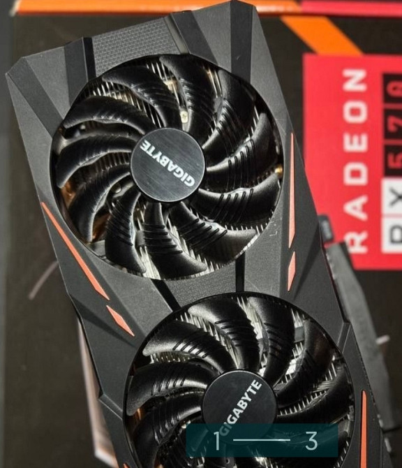 Відеокарта RX570 4Gb. GIGABYTE Київ - фото 3