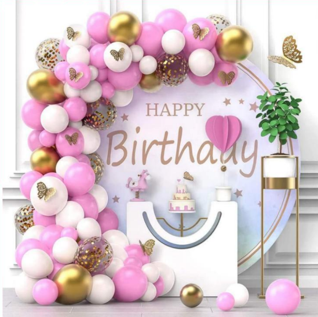 Набір кульок повітряних «Метелики» прикраса урочистості, дня народження, вечірки Кам'янець-Подільський - фото 1