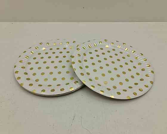 Тарелки бумажные одноразовые детские 