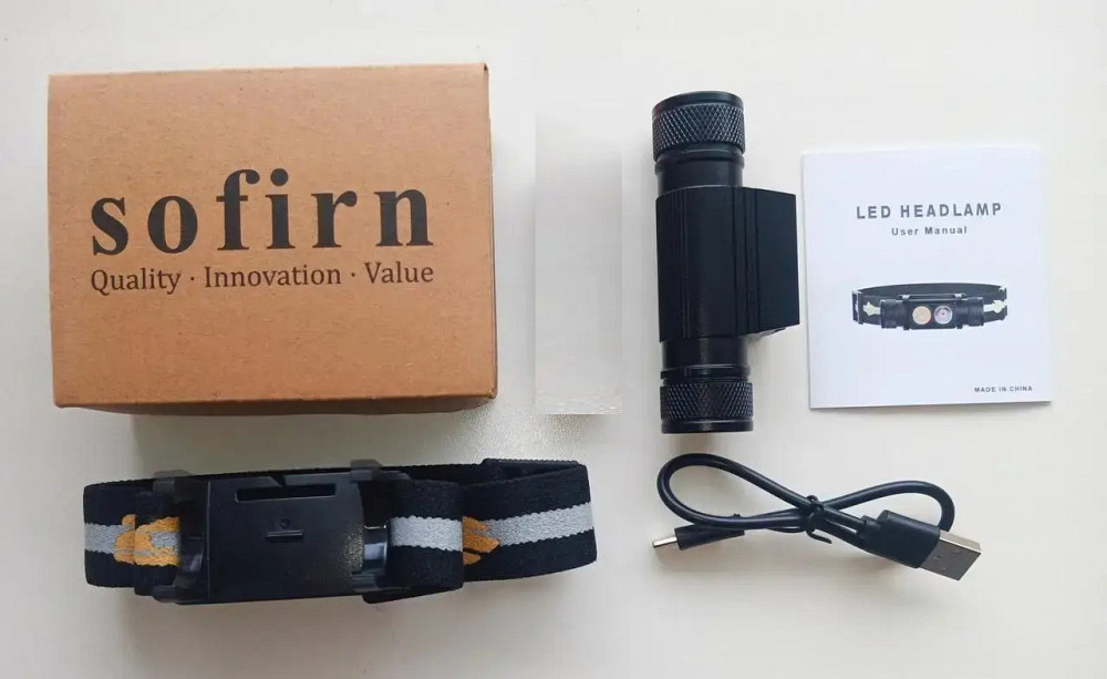 Налобный фонарь Sofirn H25LR с синим светом 800лм USB-C (без аккумулятора) Винница - изображение 3