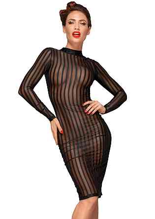 Сукня з мокрим ефектом Noir Handmade F182 Classic dress made of elastic tulle, 3XL Sex Aura Київ