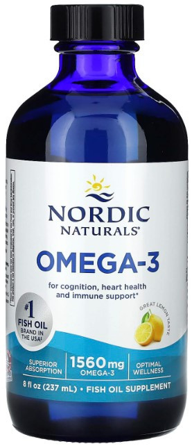 Риб'ячий жир Nordic Naturals Omega-3 237 мл Лимон Київ - фото 1
