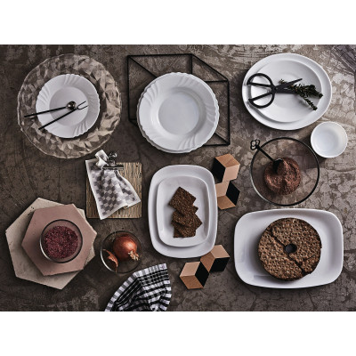 Тарелка Bormioli Rocco Ebro 20 см Десертна (402812FN9321990) Винница - изображение 5