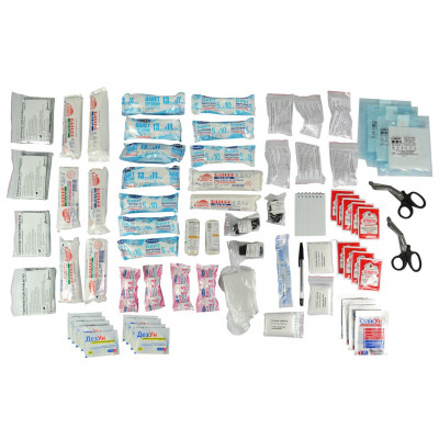 Автомобильная аптечка Poputchik 2 (АМА-2) по ГОСТ 3961-2000 футляр мягкий красный 30х18х12 (02-028-М) Винница - изображение 2