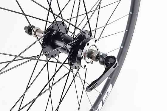 Колесо 26" заднє V/Disk-brake, обід та втулка 14Gx36H алюмінієві, під вільнобіг, кріпл. ексцентрик, "GRAVITY" Киев