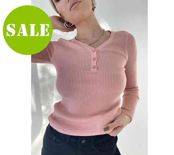 Демісезонна кофта з ґудзиками "Anette" оптом | Розпродаж моделі Київ