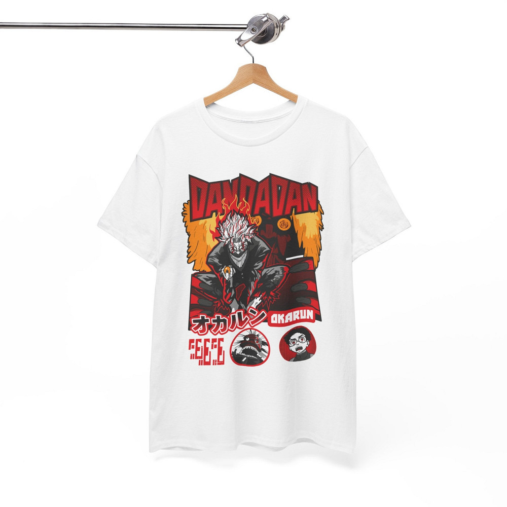 Футболка для мальчика аниме Дандадан Аниме Хеавй Окарун оверсайз (рост от 165 до 180 ) Черний AnimeJ0365m Днепр - изображение 8