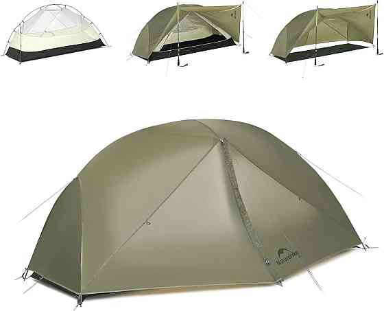 Намет одномісний легкий Naturehike Mongar Pro 1 (Оливковий) Київ