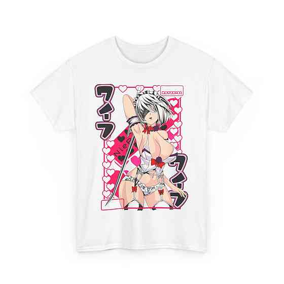 Футболка для хлопчика з аніме принтом Аніме Кйбер Пунк Ніер оверсайз (зріст від 165 до 180) Чорний AnimeJ0212m Дніпро