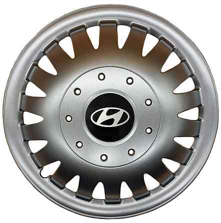 Автомобільні модельні ковпаки R15 Hyundai 320 4шт, SJS, сріблясті Вінниця
