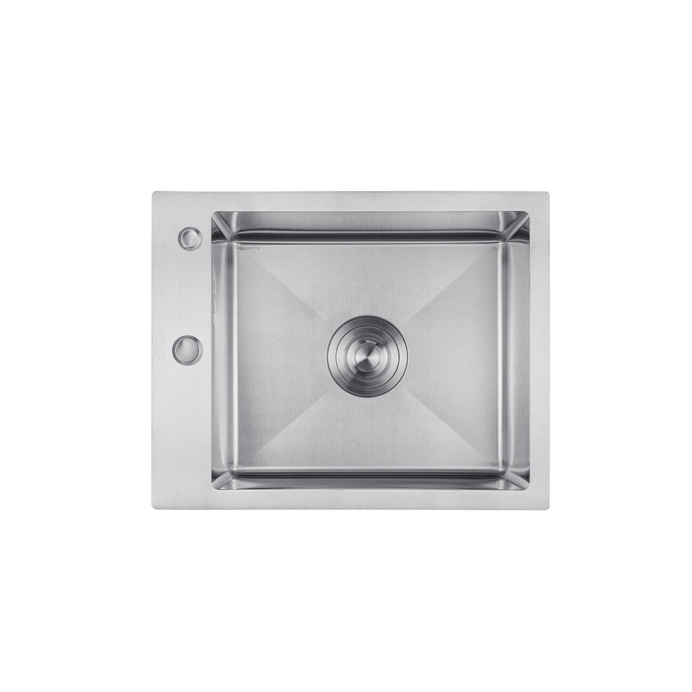 Кухонная мойка с нержавеющей стали Kroner KRP Gebürstet - 40х50HM (3/1 мм) Киев - изображение 1