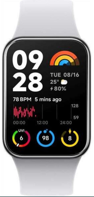 Фитнес -Браслет : Xiaomi Smart Band 8 Pro Light Grey/ Black. Киев - изображение 2