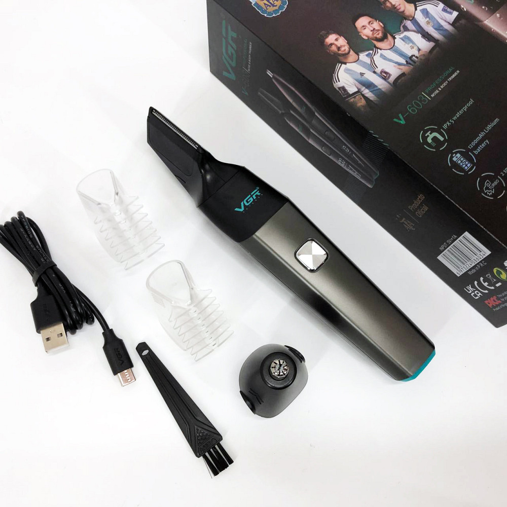 Тример для носа тример для бороди VGR 2 до 1 V-603 носа і вух хорошої якості CU-35 Івано-Франківськ - фото 3