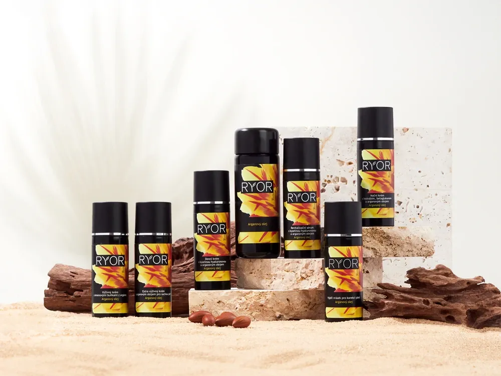 Ночной крем с шелком, бета-глюканом и аргановым маслом Night Cream With Silk, Beta-Glucan And Argan Ryor,50 мл Днепр - изображение 2