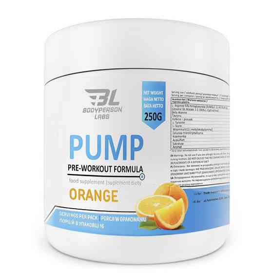 Pre-Workout Formula - 250g Orange Луцьк