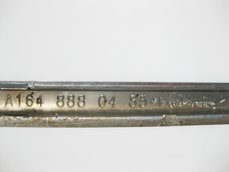 Mercedes-Benz  A1648880485 Хром решітки радіатора правий середній ML W164 до рестайлінгу Одеса - фото 6